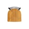Holland Bar Stool Co 30" Swivel Bar Stool, Pewter Finish, Med Oak Seat 82030PWMedOak - alternate 2